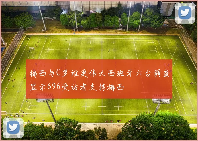 梅西与C罗谁更伟大西班牙六台调查显示696受访者支持梅西